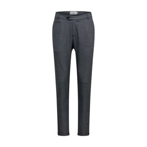 Les Deux Kalhoty 'Como Herringbone Suit Pants'  námořnická modř