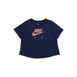 Nike Sportswear Tričko  tmavě modrá / korálová