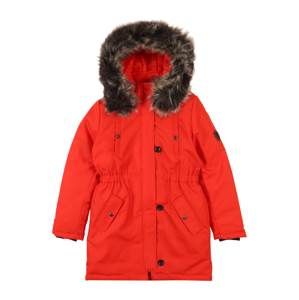 KIDS ONLY Zimní bunda 'IRIS FUR PARKA'  ohnivá červená
