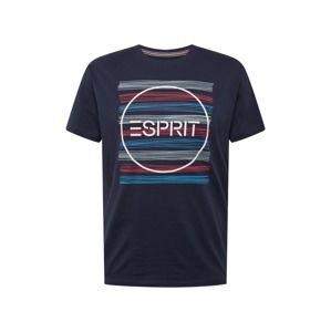 ESPRIT Tričko  námořnická modř / pastelově zelená / červená třešeň / bílá