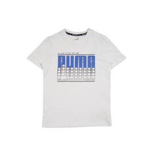 PUMA Funkční tričko 'Active Sports Graphic Tee B'  bílá