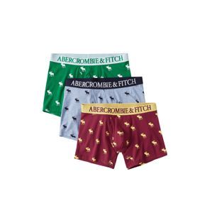 Abercrombie & Fitch Boxerky 'BTS19-FALL TRNK APPLES MULTIPACK 1CC'  mix barev