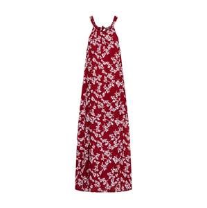 STREET ONE Letní šaty  karmínově červené / bílá