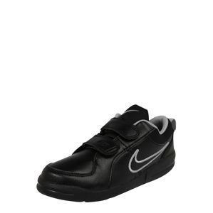 Nike Sportswear Tenisky 'Pico 4'  černá / stříbrná