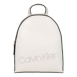 Calvin Klein Batoh 'CK MUST PSP20 SML BACKPACK P'  bílá