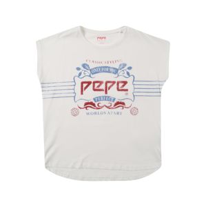 Pepe Jeans Top '45TH 02G'  bílá