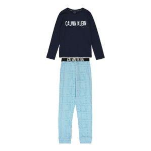 Calvin Klein Underwear Pyžamo  světlemodrá / tmavě modrá