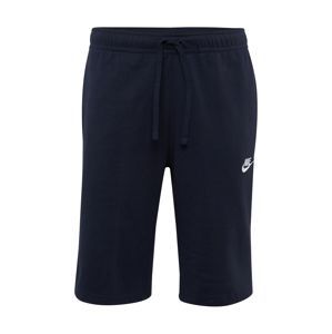 Nike Sportswear Kalhoty 'NSW SHORT JERSEY CLUB'  tmavě modrá