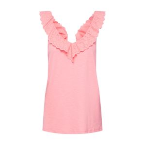EDC BY ESPRIT Top 'Ruffle'  pink