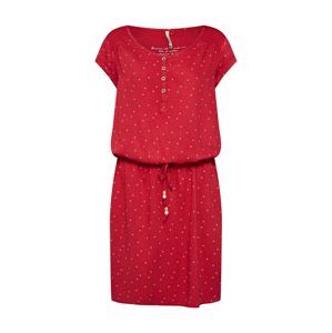 Ragwear Letní šaty 'Danila'  červená / bílá