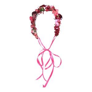 We Are Flowergirls Šperky do vlasů 'Pink Berry Style'  korálová / pink / bordó