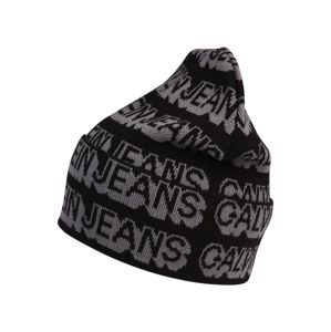 Calvin Klein Jeans Sportovní čepice  černá / šedá