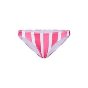 Hunkemöller Spodní díl plavek 'Candy Stripes Low Cheeky'  pink / bílá