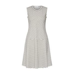 OPUS Letní šaty 'Wimo'  šedá / přírodní bílá