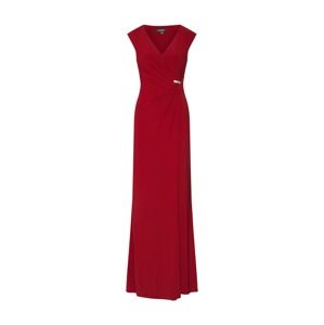 Lauren Ralph Lauren Společenské šaty 'THOMPSON'  vínově červená