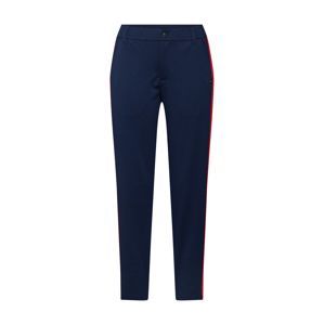 TOM TAILOR DENIM Kalhoty 'Athletic knitted track pants'  námořnická modř