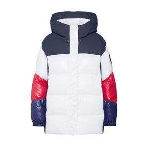 SAVE THE DUCK Zimní bunda 'GIUBBOTTO CAPPUCCIO'  modrá / červená / bílá