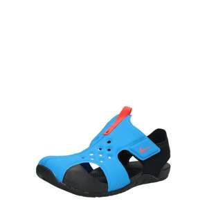 Nike Sportswear Otevřená obuv 'Sunray Protect'  modrá / černá / oranžová