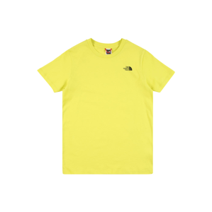 THE NORTH FACE Funkční tričko  žlutá / černá