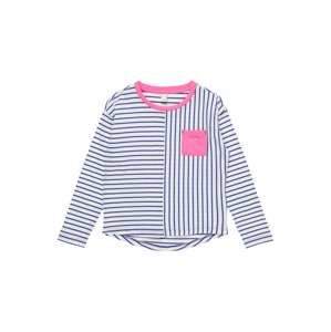 ESPRIT Tričko  námořnická modř / pink / bílá