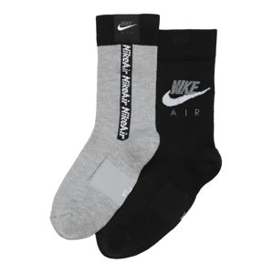 Nike Sportswear Ponožky  černá / šedá