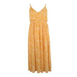 ABOUT YOU Curvy Letní šaty 'Anna'  žlutá / bílá
