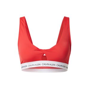 Calvin Klein Swimwear Horní díl plavek 'TWIST BRALETTE'  červená