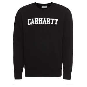 Carhartt WIP Mikina 'College'  černá / bílá