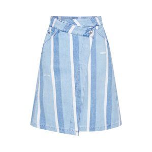 G-Star RAW Sukně '5622 Wrap Skirt'  modrá džínovina