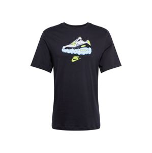 Nike Sportswear Tričko 'AIR AM90'  bílá / černá