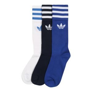 ADIDAS ORIGINALS Ponožky 'SOLID CREW'  modrá / námořnická modř / bílá