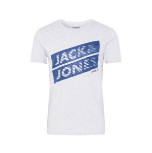JACK & JONES Tričko 'COIDEA'  bílá / modrá