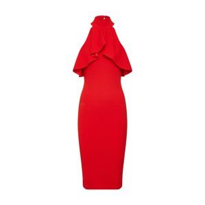 Missguided Koktejlové šaty  červená
