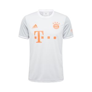 ADIDAS PERFORMANCE Funkční tričko 'FCB A JSY'  oranžová / světle šedá