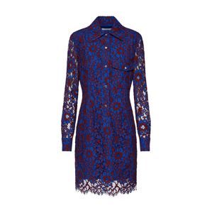 Calvin Klein Košilové šaty 'LACE DRESS LS'  fialová