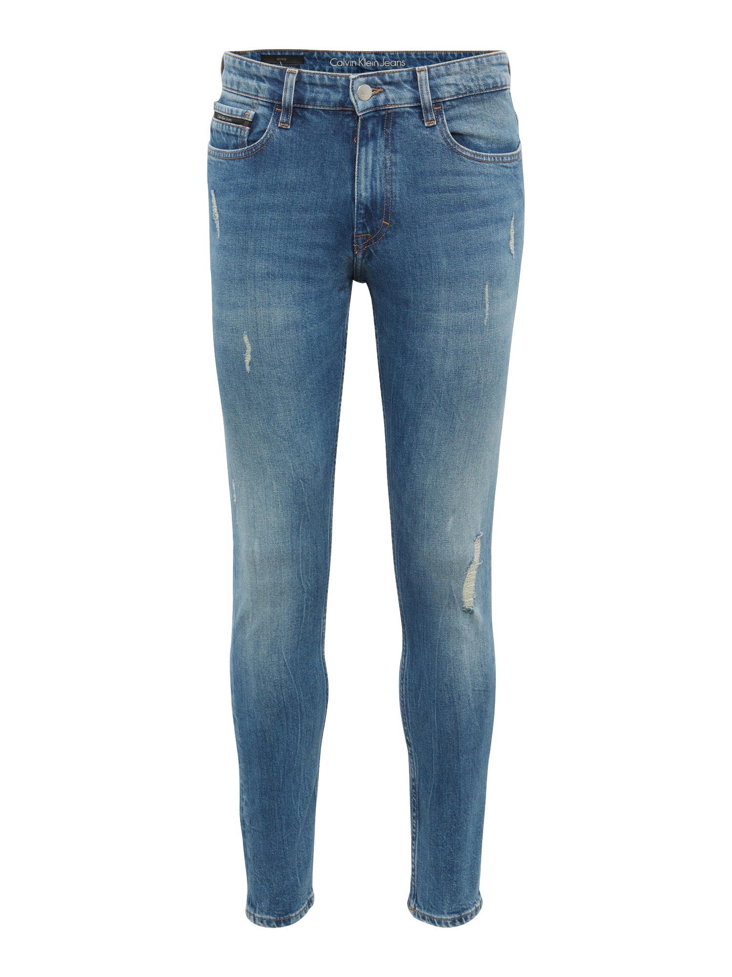 Calvin Klein Jeans Džíny 'KARNA BLUE DESTRUCT'  modrá džínovina
