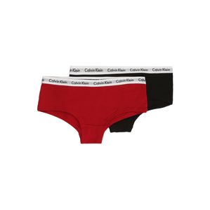 Calvin Klein Underwear Spodní prádlo '2PK SHORTY'  červená / černá