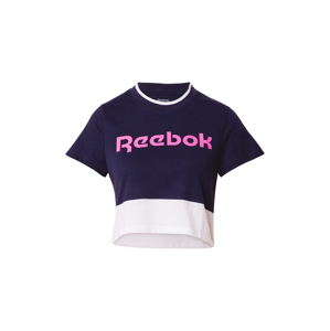 REEBOK Funkční tričko  mix barev / bílá / námořnická modř
