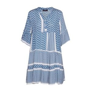 Zwillingsherz Letní šaty  modrá / bílá
