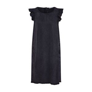 EDC BY ESPRIT Letní šaty  černá džínovina