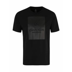 Calvin Klein Performance Funkční tričko 'BILLBOARD'  černá