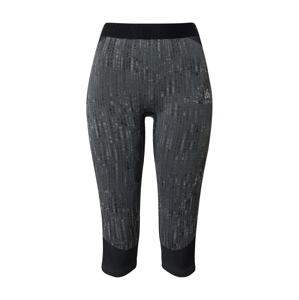 ODLO Sportovní kalhoty 'Blackcomb'  černá / šedá