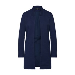 ONLY Přechodný kabát 'onlLINK SOHO L/S COATIGAN CC TLR'  tmavě modrá