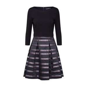 Esprit Collection Koktejlové šaty 'Dress Dresses woven midi'  černá