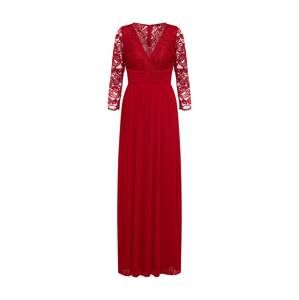 TFNC Společenské šaty 'SABERA MAXI'  vínově červená