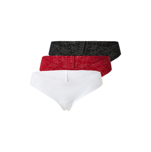 HOLLISTER Kalhotky  bílá / červená / černá