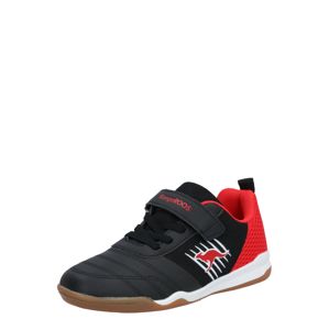 KangaROOS Sportovní boty 'Super Court EV'  černá / červená
