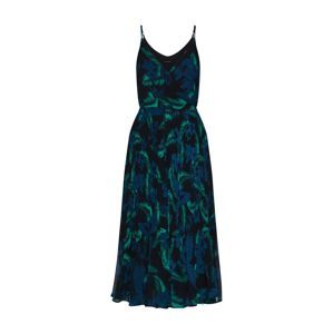 Khujo Letní šaty 'ROSE'  tmavě modrá / zelená / černá