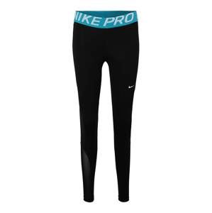 NIKE Sportovní kalhoty 'Pro'  modrá / černá