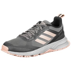 ADIDAS PERFORMANCE Běžecká obuv 'Rockadia Trail 3.0'  stříbrně šedá / bílá / světle růžová